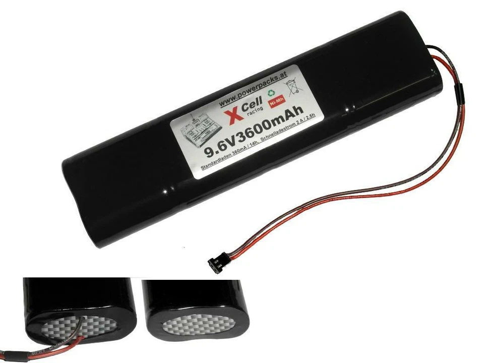 Senderakku für Graupner Sender 9.6V3600mAh mit Kostenlosen OPTIONEN !! - Bild 1 von 1