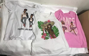 3 Piece Lot The Children's Place Sharee Miller Tee Short and Long Top Girl 4T - Picture 1 of 9