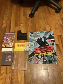 Dr. Mario (Nintendo NES, 1990) Complete CIB Authentic !!