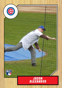 JASON ALEXANDER GEORGE COSTANZA FIRST PITCH SEINFELD 87 ACEO T ART CARD ###