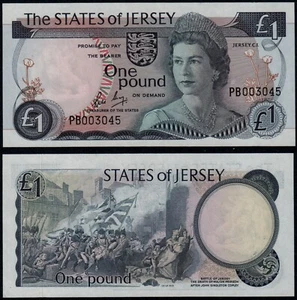 TRIKOT 1 PFUND MAI (P11b) PREFIX PB - UNC - Bild 1 von 1