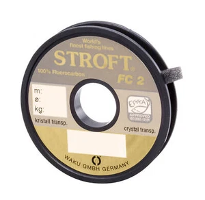 Cuerda STROFT FC2 fluorocarbono 25 m cuerda de pesca cuerda frontal compartimento de pesca - Imagen 1 de 1