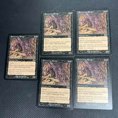 Skittering Skirge Urza's Saga MTG Magic the Gathering Black Playset English 5 - Image 1 of 4