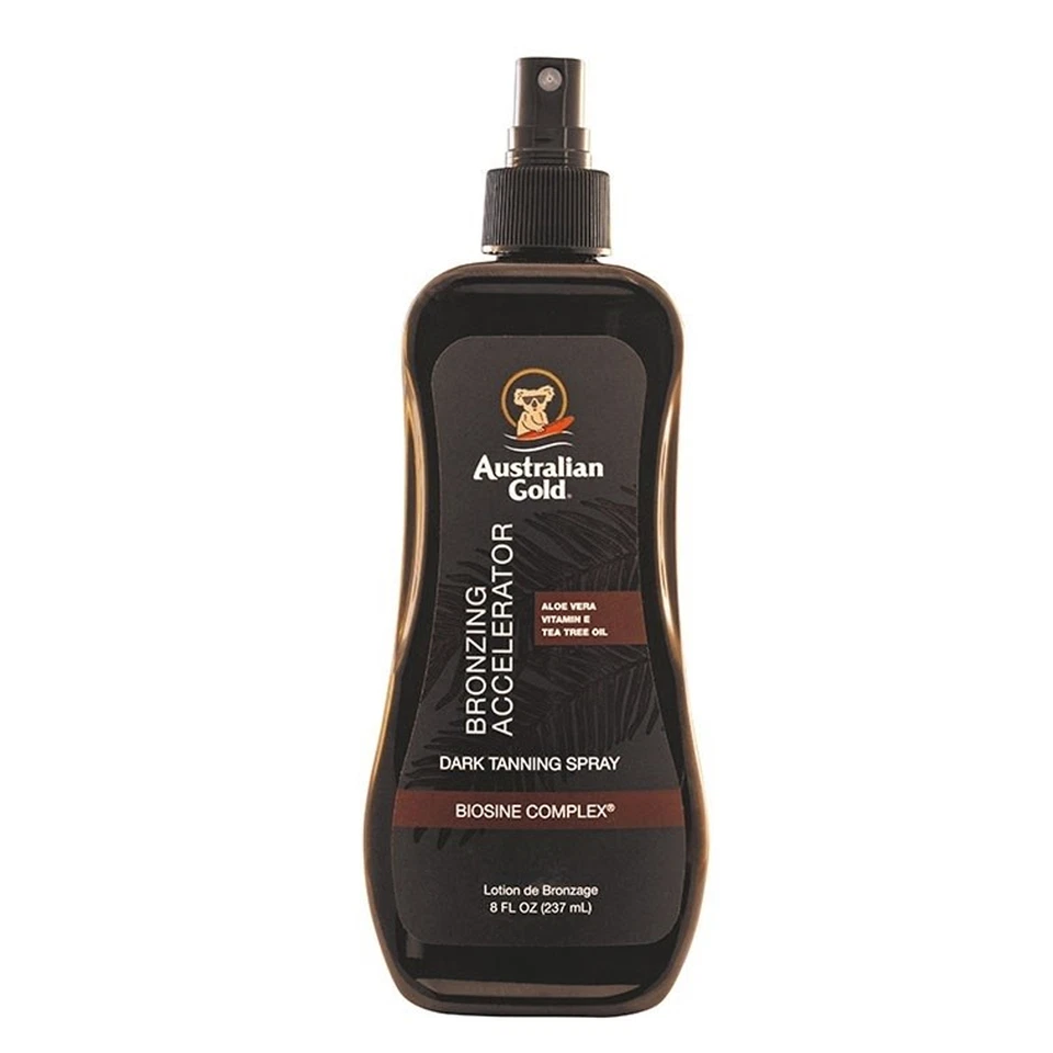 Australian Gold Dark Tanning Accelerator SprayGel Solarium Creme Bräunungslotion