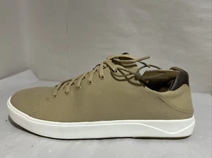 Size 12 D- Olukai Lae’ahi Li Men’s Slip on Khaki - Picture 1 of 6