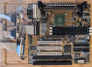 ASUS P2B-B rev 1.01 Baby AT 440BX Slot 1 motherboard - Zdjęcie 1 z 6