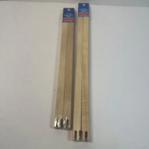 Lot Of 2 F A Edmunds Wood Stretcher Bars 16” & 18” Needlework Frame New - Picture 1 of 4
