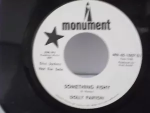 Dolly Parton,Monument 1007,"Something Fishy",US,7" 45,1967 PROMO country,Mint - Picture 1 of 2