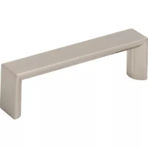 (10)-Elements Walker 4 pulgadas Tirador de gabinete de níquel satinado de longitud total - Imagen 1 de 1