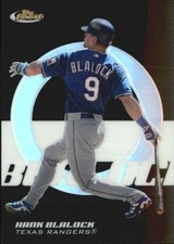 2005 Finest Refractors Black #2 Hank Blalock /99