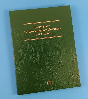 1999 - 2008 Fifty State Commemorative Quarters (52) Coins Littleton Album - Image 1 of 4