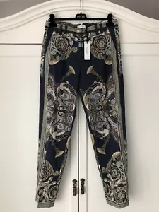 VERSACE Collection Multicoloured Iconic Baroque Patterned Trousers - Picture 1 of 7