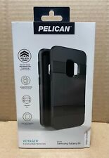 Galaxy S9 Case Pelican Voyager Military Grade Screen Protector and Holster Black