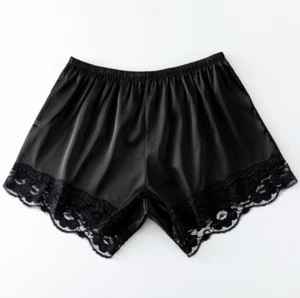 Women Sexy Shorts Safety Pants Silk Underwear Skirt Under Cotton Summer Black - Picture 1 of 1