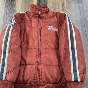 Vintage Point Zero Jacket Mens M Red Nordic Adventure Utility Snowboard Moto Y2K - Picture 1 of 18