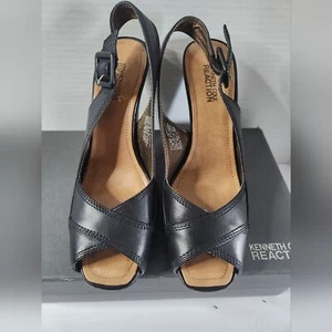 Kenneth Cole Reaction black heels size 7.5m - Bild 1 von 11