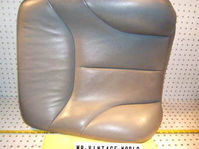 Respaldo asiento mercedes 96-99 w140 sedán r o l gris 268 cuero 1 funda, cojín, calefacción Foto 1 de 4