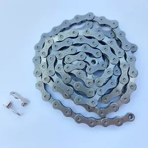 ETC 10 Gang Fahrradkette - 116 Glieder - silber - MTB Hybrid Tour Mountainbike - Bild 1 von 5