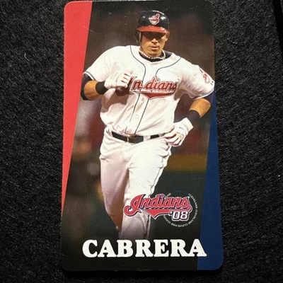 Cleveland Indians Asdrúbal Cabrera 2008 Jugador Imán MLB Guardianes Béisbol Foto 1 de 2