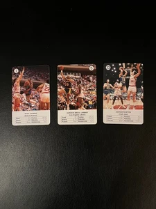 1988 FOORNIER ESTRELLAS SPANISH NBA BSK 3 CARD LOT * NMT-MT * JABBAR,THOMAS - Picture 1 of 2
