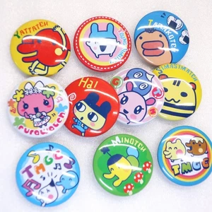 Tamagotchi PinBack Button Can Badge Lot of 10 2000s Furawatch Yattatch In Stock - Picture 1 of 9