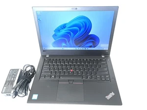 Lenovo ThinkPad T480 i7-8650U 32 GB Ram 512 GB SSD Win 11 Pro - Picture 1 of 7