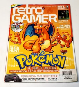 Retro Gamer  Guide to Classic Video Games Magazine Pokemon Charizard  Edition135 - Picture 1 of 9