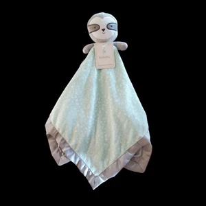 Lullaby Lane Sloth Baby Lovey Large 25" x 25" Unisex Plush Toy Security Blanket - Picture 1 of 7