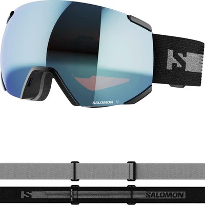 Ski Goggles Salomon Radium Light Blue S1 Filter UV-400 Cat. 1 - Image 1 of 4