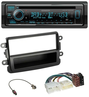 Kenwood MP3 Bluetooth DAB USB CD Autoradio für Dacia Lodgy Duster Dokker Sandero - Bild 1 von 4
