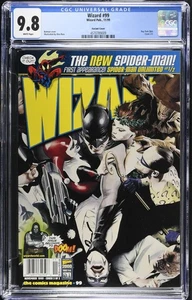Revista Wizard #98 CGC 9,8 casi nuevo/como nuevo solo 1 censo Batman Alex Ross variante cubierta - Imagen 1 de 6
