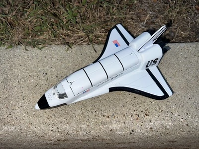 7 1/2" Transbordador Espacial NASA Réplica Diecast Juguete Modelo Pull Back and Go Acción Foto 1 de 4