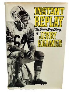 Instant Replay: The Green Bay Diary of Jerry Kramer by Jerry Kramer HC,DJ, 1968 - Picture 1 of 5