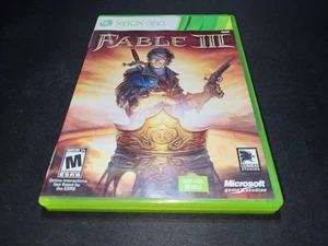 Fable III 3 Not for Resale NFR Microsoft Xbox 360 EX+NM condition COMPLETE! - Picture 1 of 5