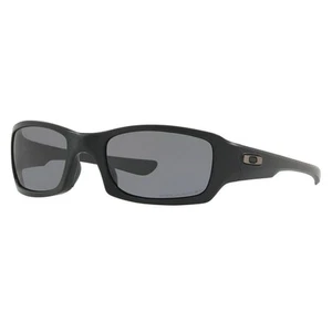 Sunglasses Oakley SI Fives Squared Matte Black Grey Polarized OO9238-11 - Picture 1 of 5