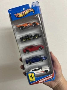 Hot Wheels Ferrari 5 Pack 1:64 Mattel Geschenkset aus Sammlung - Imagen 1 de 1