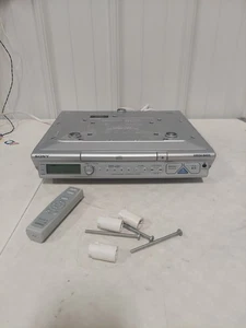 Sony Under Cabinet Radio FM AM CD Kitchen Clock Radio ICF-CD543RM #2966 - Picture 1 of 11