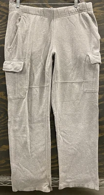 Pantalones deportivos cargo grises Nike vintage Y2K para hombre talla L ropa de trabajo pantalones de salón Foto 1 de 4