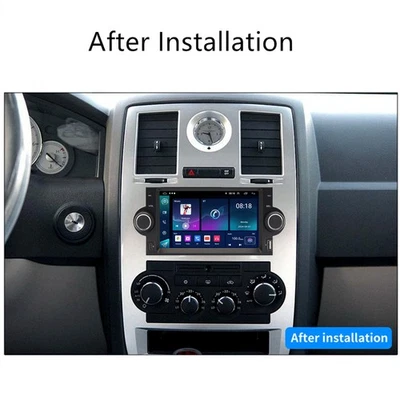 6.2'' Car Stereo Radio Head Unit GPSFor 2005-2007 Dodge Magunm Charger Dakota - Image 1 of 4