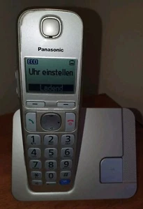 Panasonic KX-TGE210G schnurloses Telefon, große Tasten/Seniorentelefon - Bild 1 von 7