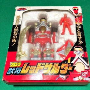 Kakuranger Mighty Morphin Alien Rangers PlaDelu Beast General Red Saruder - Picture 1 of 5