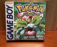 Pokemon Green Nintendo Game Boy Gameboy VGDB Limited Homebrew *NEW/SEALED*