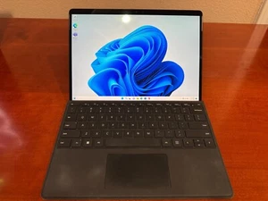 Microsoft Surface Pro 8 Black with Black Keyboard i7-1185G7 16GB 512GB SSD WINP - Picture 1 of 5