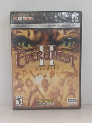EVERQUEST II CLASSIC PC CD-ROM NEW in SEALED Box 2006 Sony Online Entertainment  - Image 1 of 4
