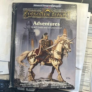Advanced Dungeon & Dragons Forgotten Realms Adventures TSR 2106 1990 2nd Edition - Bild 1 von 6