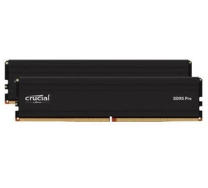 Crucial Pro 48GB (1x48GB) DDR5 UDIMM 5600MHz CL46 Black Heat Spreader Support In - Picture 1 of 1