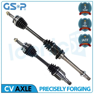 2X Front CV Axle Shafts for 2006 2007 2008 2009 2010-2012 Toyota RAV4 2.4L 2.5L Foto 1 de 4