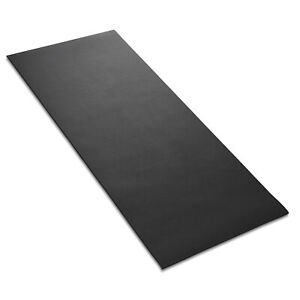 Exercise Equipment Mat, 36 x 84-inch, 6mm Thick, High Density PVC Gym Floor Mat