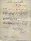 1898 Irlande Local Government Billet, Clonbrook Pour M A Dillon, Signé Par
