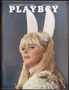 PLAYBOY November 1966 SUE BATCHELOR Montgomery Clift LISA BAKER @ EXCLT+ - Foto 1 di 7